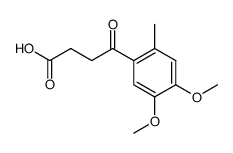 4-(4,5-dimethoxy-2-methyl-phenyl)-4-oxo-butyric acid结构式