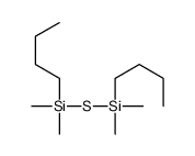 butyl-[butyl(dimethyl)silyl]sulfanyl-dimethylsilane Structure