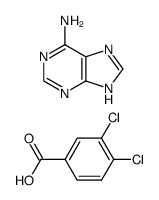Adenin,3,4-Dichlorobenzoesaeure Structure