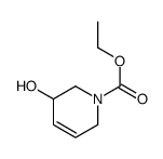 1(2H)-Pyridinecarboxylic acid, 3,6-dihydro-3-hydroxy-, ethyl ester结构式