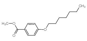 METHYL 4-HEPTYLOXYBENZOATE结构式