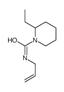 2-ethyl-N-prop-2-enylpiperidine-1-carboxamide结构式