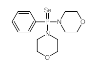 dimorpholin-4-yl-phenyl-selanylidene-phosphorane结构式