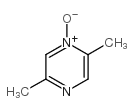 2,5-DIMETHYLPYRAZINE 1-OXIDE结构式