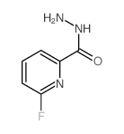 6-fluoropyridine-2-carbohydrazide结构式