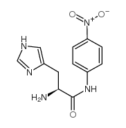 (2S)-2-amino-3-(1H-imidazol-5-yl)-N-(4-nitrophenyl)propanamide结构式