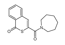 3-(azepane-1-carbonyl)isothiochromen-1-one Structure