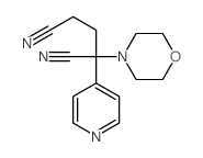 Pentanedinitrile,2-(4-morpholinyl)-2-(4-pyridinyl)- picture