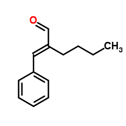 2-(Phenylmethylene)hexanal structure