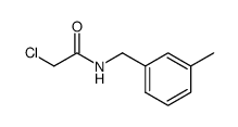 2-chloro-N-(3-methyl-benzyl)-acetamide Structure