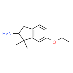 1H-Inden-2-amine,6-ethoxy-2,3-dihydro-1,1-dimethyl-(9CI) Structure