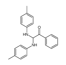 1-Phenyl-2,2-di(4-toluidino)ethanone结构式