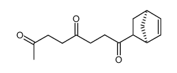 1-(Bicyclo[2.2.1]hept-5-en-2-yl)-1,4,7-octantrion Structure