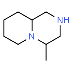 2H-Pyrido[1,2-a]pyrazine,octahydro-4-methyl-结构式