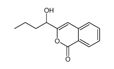 3-(1-hydroxybutyl)isochromen-1-one结构式