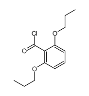 2,6-dipropoxybenzoyl chloride Structure