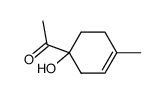 1-acetyl-4-methyl-3-cyclohexen-1-ol结构式
