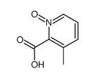 2-Pyridinecarboxylicacid,3-methyl-,1-oxide(9CI)结构式