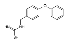 (4-phenoxyphenyl)methylthiourea Structure