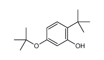 2-tert-butyl-5-[(2-methylpropan-2-yl)oxy]phenol结构式