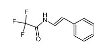(E)-N-(2-phenylethenyl)-2,2,2-trifluoroacetamide Structure