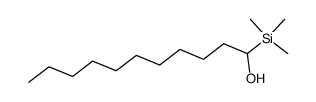 1-(Trimethylsilyl)-1-undecanol Structure