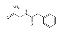 N-phenylthioacetyl-glycine amide结构式