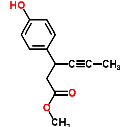 Methyl 3-(4-hydroxyphenyl)-4-hexynoate picture