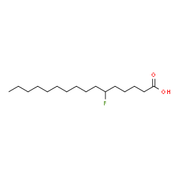 6-fluoropalmitic acid structure