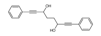 1,8-diphenyl-1,7-octadiyne-3,6-diol结构式