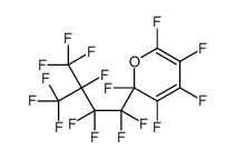 2,3,4,5,6-pentafluoro-2-[1,1,2,2,3,4,4,4-octafluoro-3-(trifluoromethyl)butyl]pyran结构式
