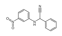 (3-nitro-anilino)-phenyl-acetonitrile结构式