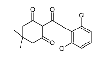 2-(2,6-dichlorobenzoyl)-5,5-dimethylcyclohexane-1,3-dione Structure