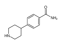 4-(Piperidin-4-yl)benzamide Structure