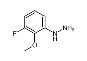 3-FLUORO-2-METHOXY-PHENYL-HYDRAZINE structure