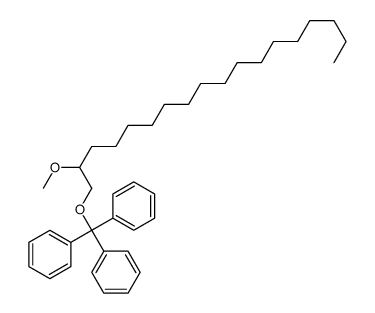[2-methoxyoctadecoxy(diphenyl)methyl]benzene Structure