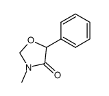 (-)-3-methyl-5-phenyloxazolidin-4-one Structure