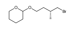 (R)-2-(4-bromo-3-methylbutoxy)tetrahydro-2H-pyran结构式