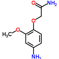 2-(4-Amino-2-methoxyphenoxy)acetamide结构式