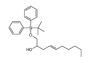 1-[tert-butyl(diphenyl)silyl]oxydec-4-en-2-ol Structure