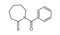N-benzoylazepan-2-thione Structure
