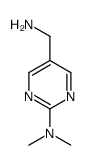 5-(aminomethyl)-N,N-dimethylpyrimidin-2-amine Structure