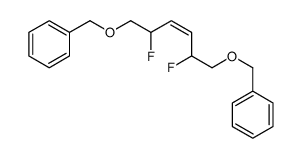 (2,5-difluoro-6-phenylmethoxyhex-3-enoxy)methylbenzene Structure