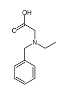 2-[benzyl(ethyl)amino]acetic acid Structure