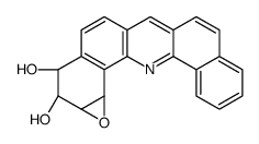 Benz(c)oxireno(5,6)benz(1,2-h)acridine-2,3-diol, 1a,2,3,13c-tetrahydro-, (1aS-(1a-alpha,2-beta,3-alpha,13c-alpha))-结构式