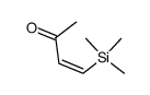 (Z)-4-trimethylsilylbut-3-en-2-one Structure