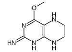 Pteridine, 2-amino-5,6,7,8-tetrahydro-4-methoxy- (7CI,8CI) structure