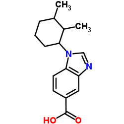 1-(2,3-Dimethylcyclohexyl)-1H-benzimidazole-5-carboxylic acid Structure