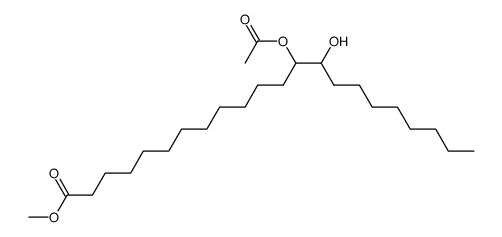 14-Hydroxy-13-acetoxy-behensaeure-methylester Structure