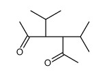 (3S,4R)-3,4-di(propan-2-yl)hexane-2,5-dione Structure